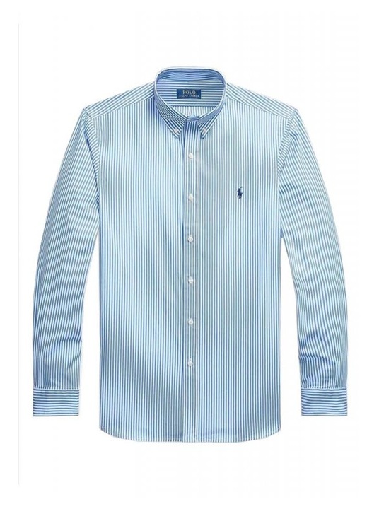 Camasa barbati, Ralph Lauren, Bumbac/Elastan, Albastru