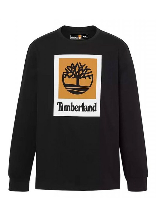Pulover barbati, Timberland, Bumbac, Negru