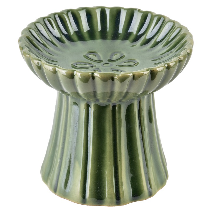 Difuzor aromaterapie Mondex ceramic, verde, 10,5x8,5x9,5cm