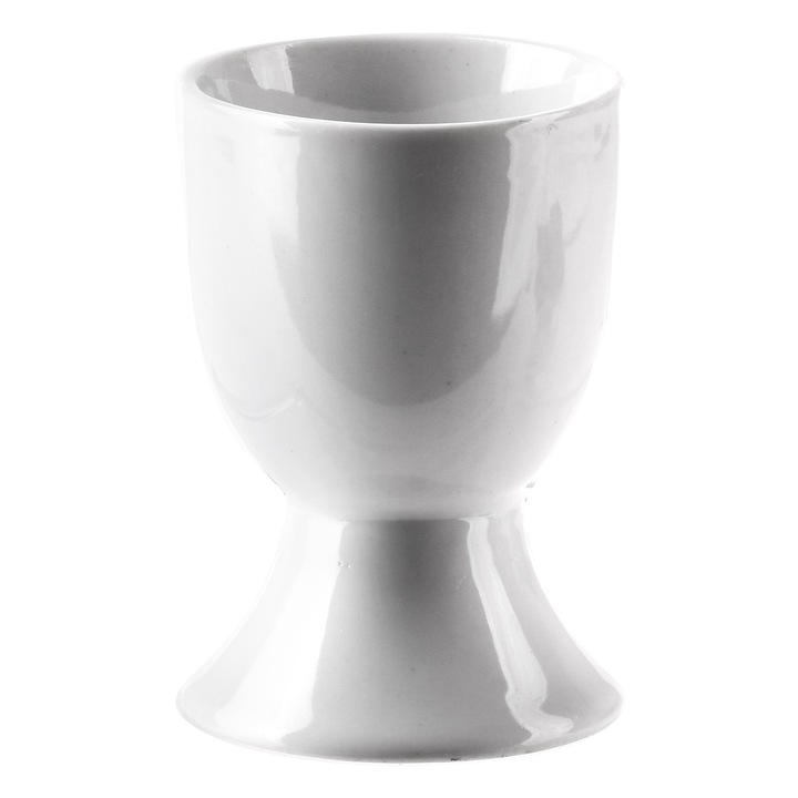 Rulou de ou Mondex portelan 5x5x6,5cm alb