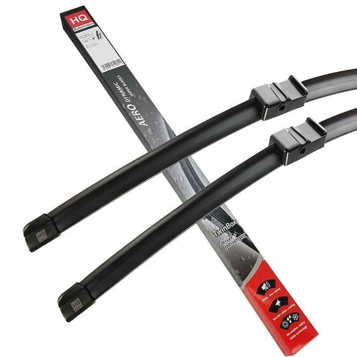 Set stergatoare auto HQ Aero DYNAMIC pentru Citroen C4 Picasso, 800mm + 750mm, placute, rezistente la temperaturi scazute