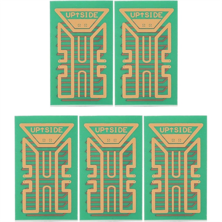 Intelligens jelerősítő matrica készlet, AjieQaQ, kompakt és könnyű, univerzális használatra, 5 darabos