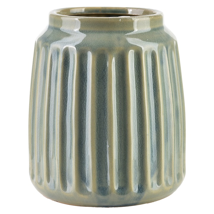 Vaza ceramica Mondex Arina Light bej 11x15,5x18cm