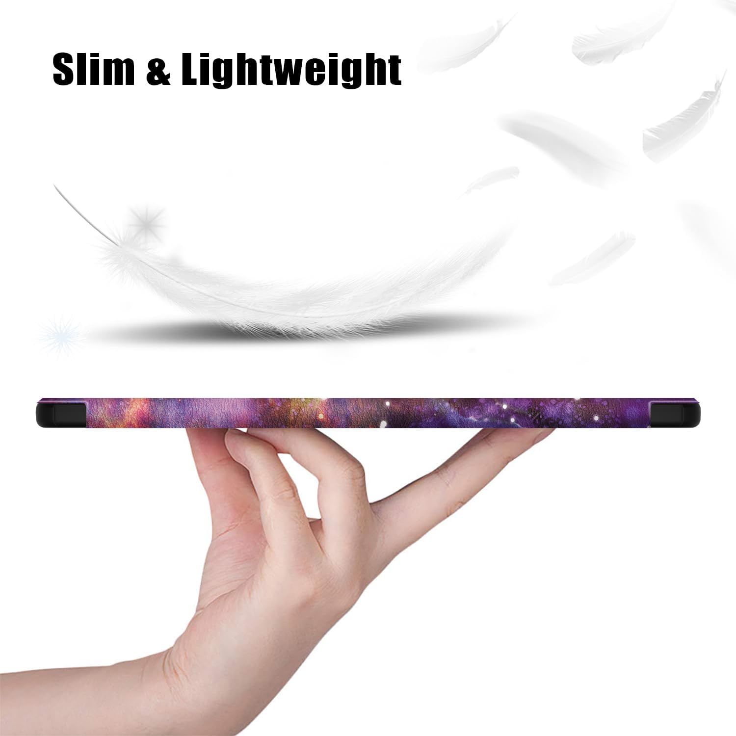 Husa tabletă Omelivon, pentru Lenovo Yoga Tab Plus 12.7", auto sleep/wake, multicolor, 2025