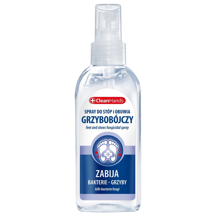 Spray pentru picioare si incaltaminte, SWIT, antibacterian, cu ulei de arbore de ceai si mentol, 100 ml