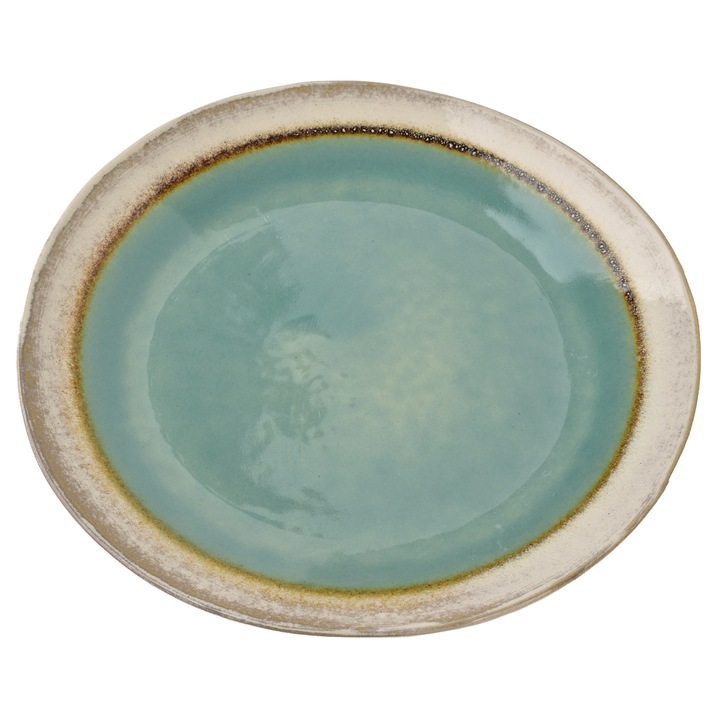 Lapos tányér, kerámia, Basic Nature, 27, 5 cm, natúr, 1 darab