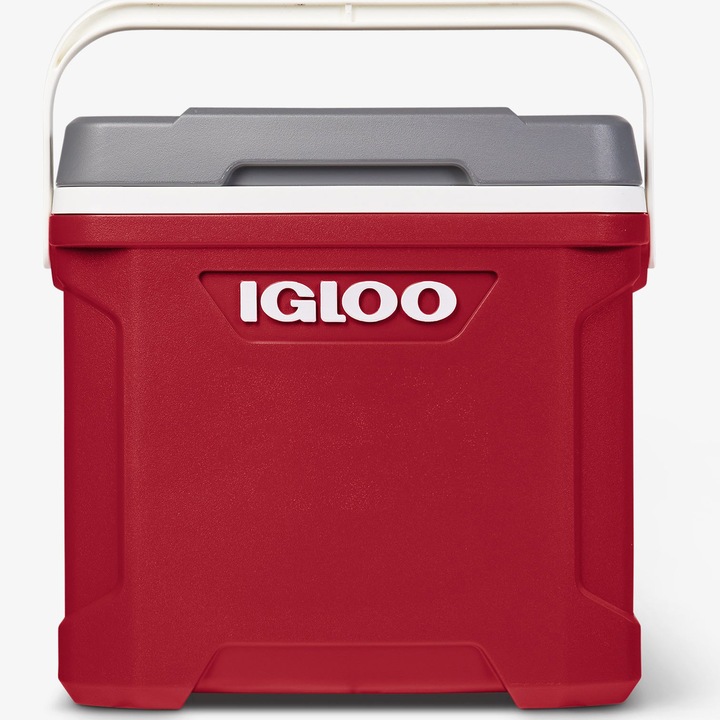 Хладилна кутия Igloo 30 QT, Пасивна, 28 литра, Червен