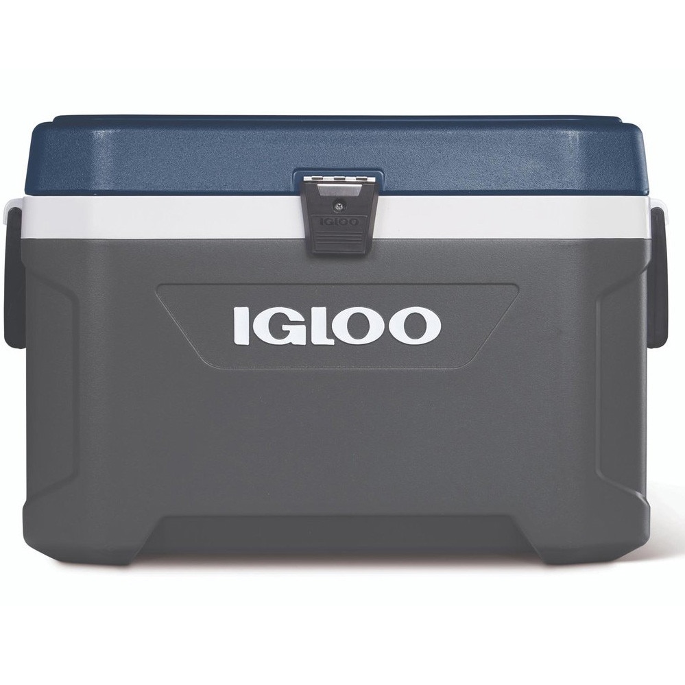 Lada frigorifica pasiva Igloo 54 QT cu manere, 51 litri, gri