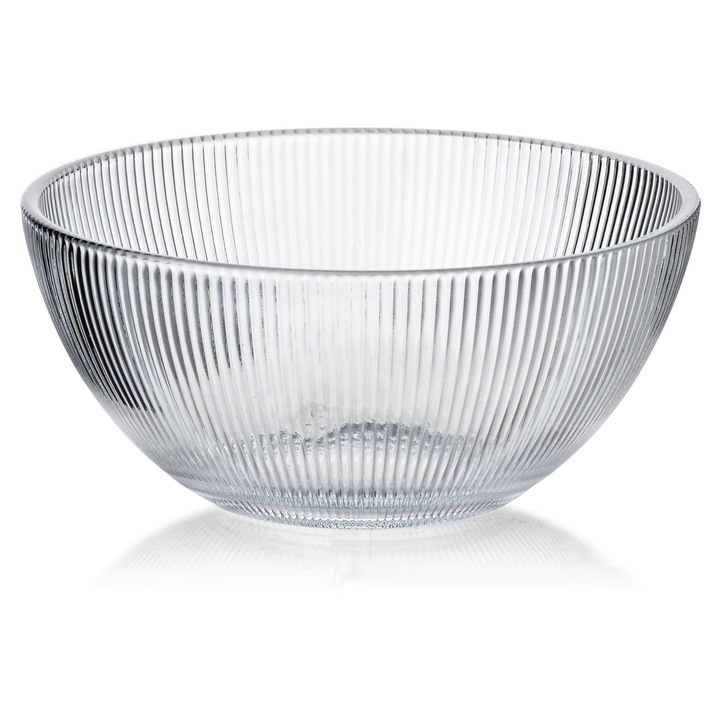 Tál, üveg, Modern Kitchen, 2 liter, 22, 5 x 11 x 10 cm, átlátszó, 1 darab