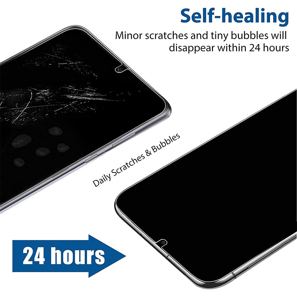 Folie Privacy PolyFlex Impact Proof compatibila cu Xiaomi Redmi Note 14 Pro Plus 5G, Polimer siliconic 200 de microni D3O, Montare usoara, fara lichid, Regenerabila, Full Glue, Compatibila cu senzorul de amprenta, Acoperire completa