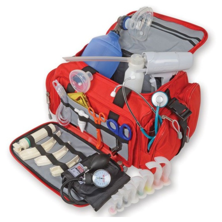 Geanta echipata complet pentru urgente medicale, nr.6, Gima