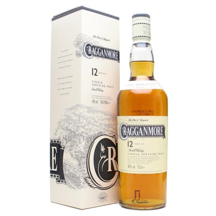 Whiskey Single Malt Cragganmore, 12 YO, 0.7l