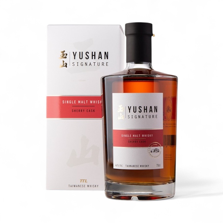 Whisky Yushan Taiwanese Single Malt Sherry Cask, 46%, 0.5L