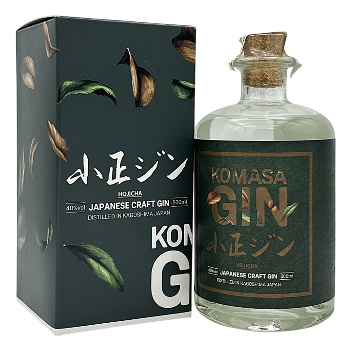 Gin Komasa Hojicha cu cutie 40% 0.5L