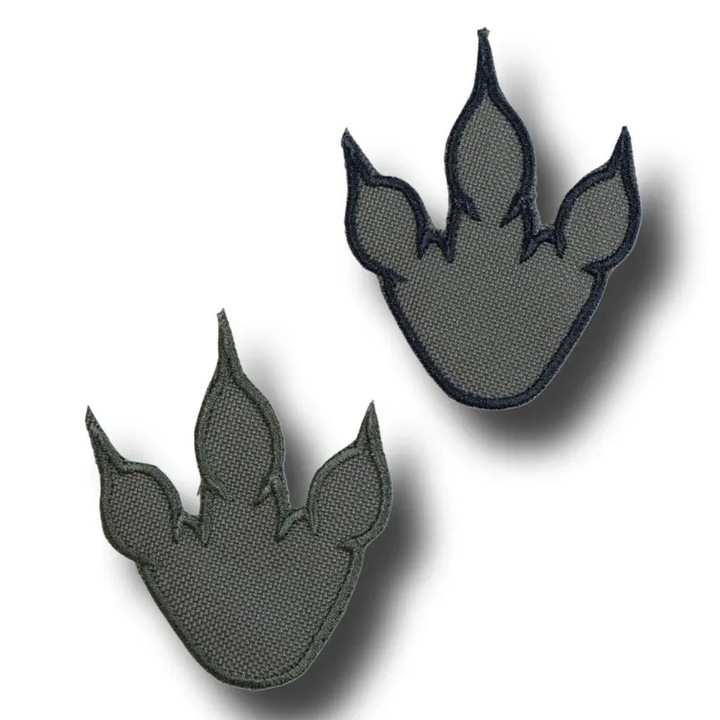 Aplikatie nastrij Odcisk Reksa set 2 bucati, 7x5,5cm, Arco