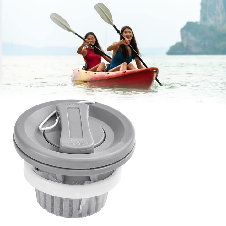 Supapa de aer pentru ponton, Boots, pentru caiac, gri