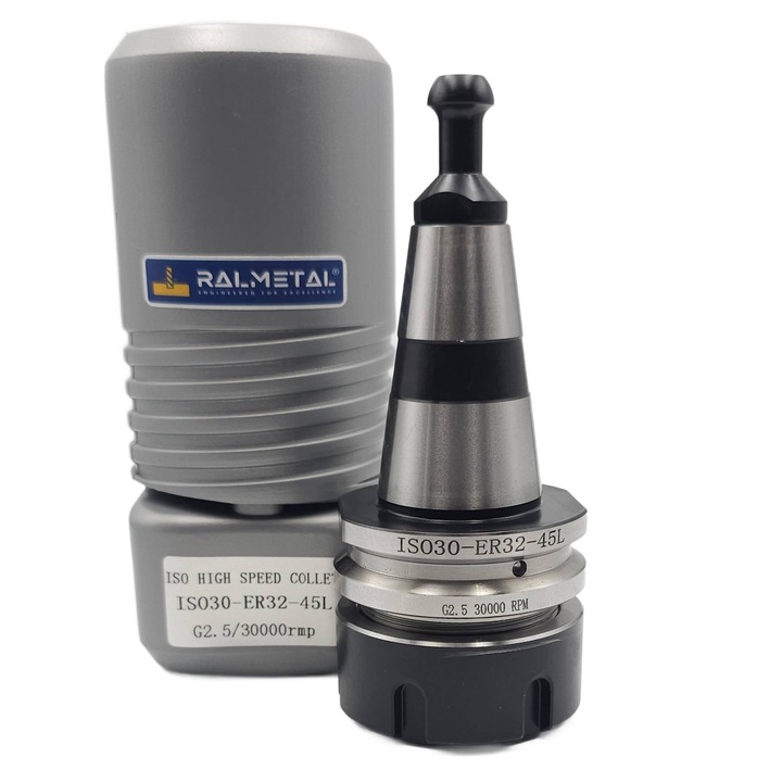 Mandrina CNC cu cleste ISO30 ER32 45L G2.5 30000RPM