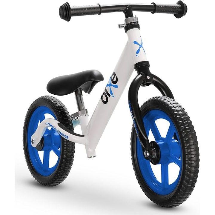 Futóbicikli Bixe, 12 col, 2-5 év, alumínium váz, Kék