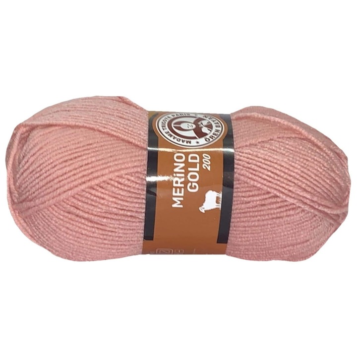 Textilfonal, Madam Tricote, Wloczka Merino Gold 200, 49% merinógyapjú, 51% akril, 100g, 200m