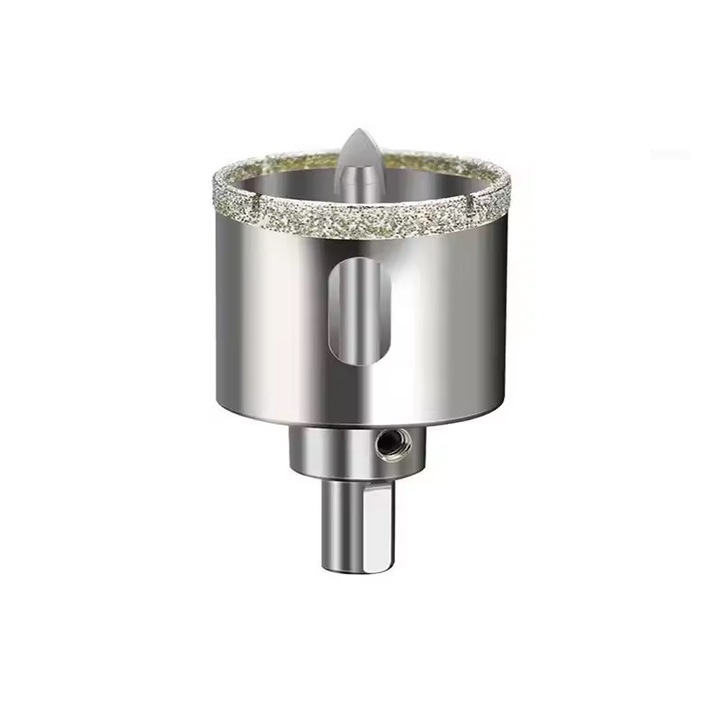 Carota diamantata cu burghiu de centrare pentru gaurire gresie, faianta, ceramica, marmura, granit, ø 40 mm, max 500 RMP