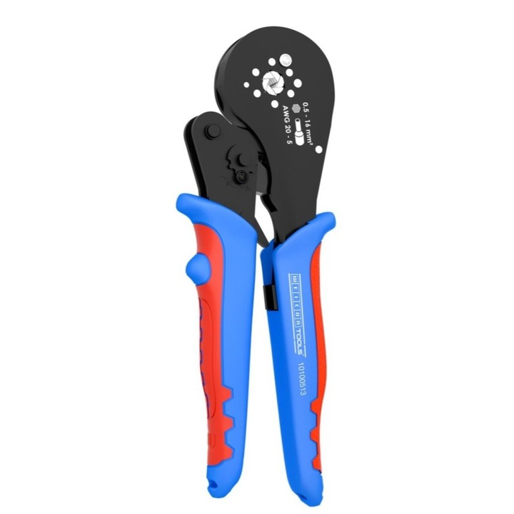 Cleste de sertizare HEX-CRIMP 16 mm, WEICON TOOLS, 0,5-16 mm, manere ergonomice