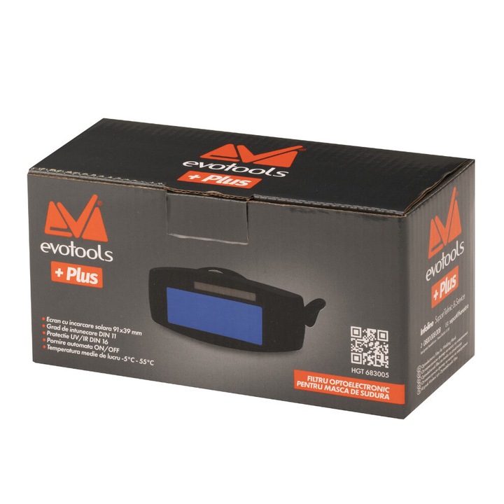 Evotools PLUS Optoelektronikus Hegesztőmaszk Szűrő