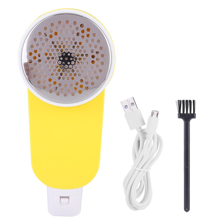 Aparat electric pentru scame, portabil, design ergonomic, lama ascutita, transparent, 220V