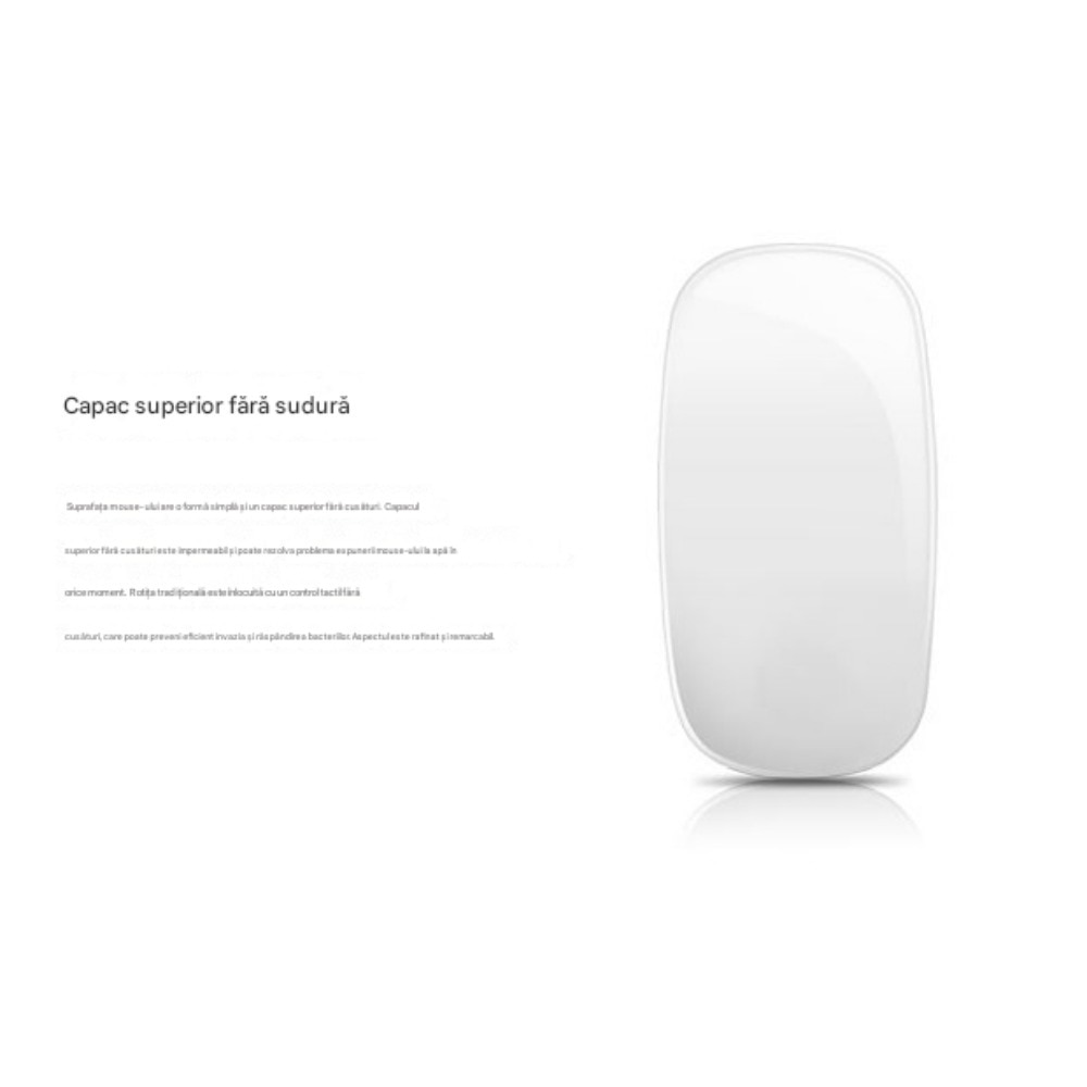 Mouse Magic pentru Apple, Multi-Touch Surface, Alb, Ultrasubtire
