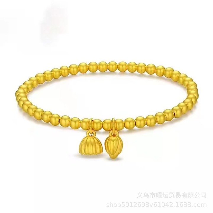 Bratara de aur pentru doamne, 18K aur bratara pentru fete, bijuterii de aur