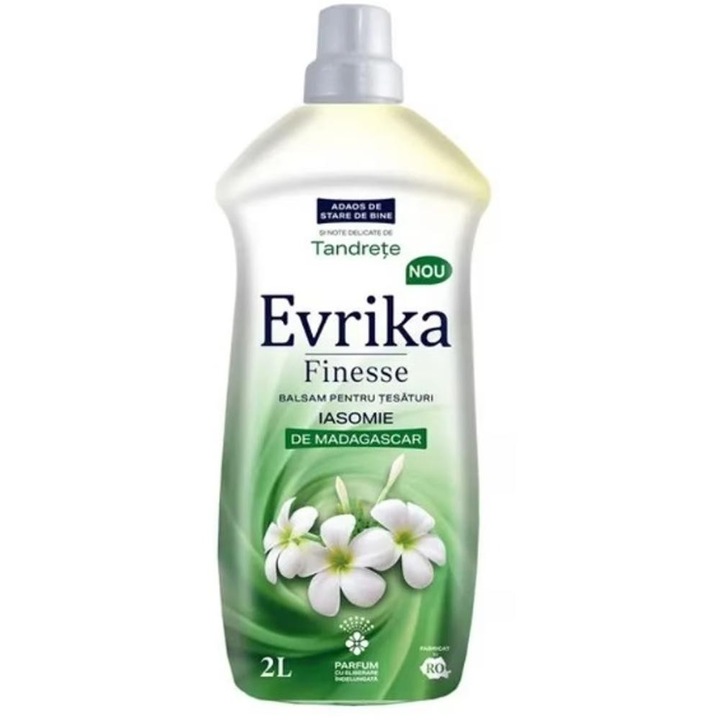 3 x Evrika Finesse öblítőszer szett, madagaszkári jázmin, 2 l