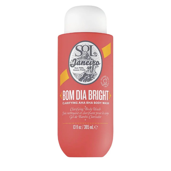 Tusfürdő, Bom Dia Bright Body Wash, Sol de Janeiro, 385 ml