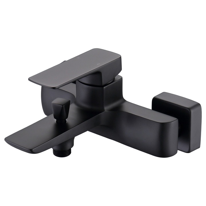 Fürdőszobai csaptelep, SAT, Fekete, 150mm