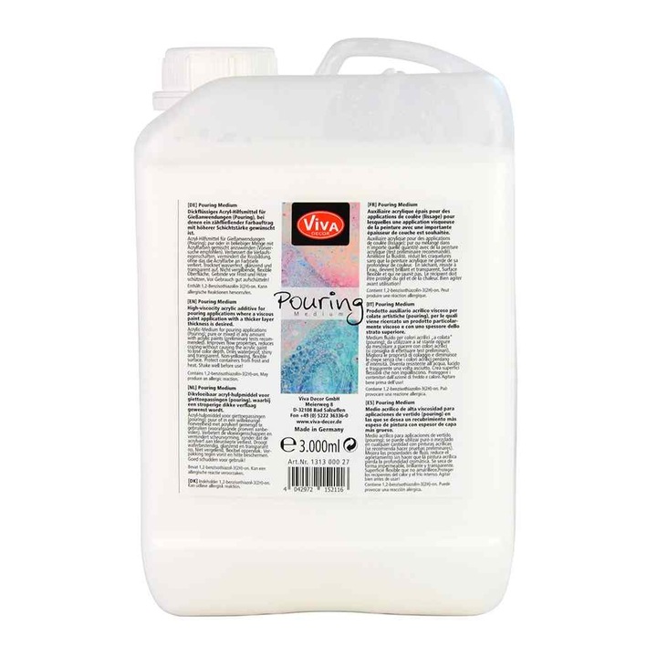 VIVA DECOR akrilfesték öntőközeg, 3000 ml