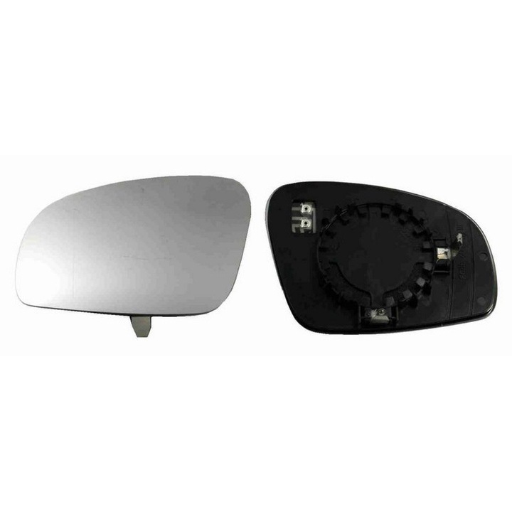 Стъкло за огледало, асферично, лява страна, с подгряване Skoda Fabia 2, Roomster Alkar 6471559