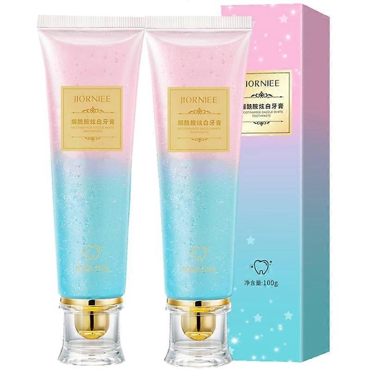 Паста за зъби, 100 гр, праскови, комплект 2 броя