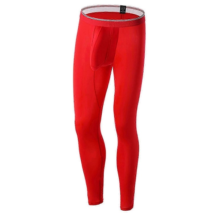 Colanti sport barbati, Matase, Rosu