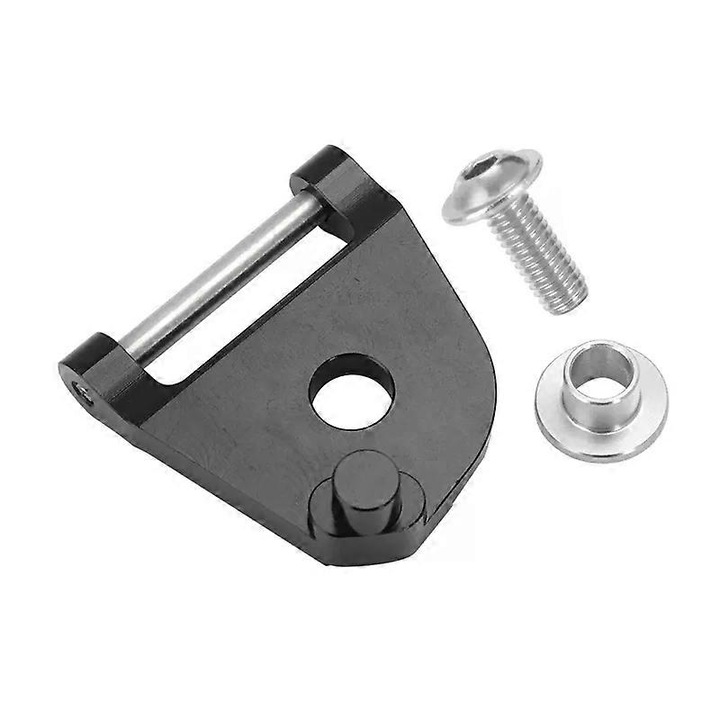 Maneta de eliberare din aluminiu, universala, neagra, pentru rulouri manuale