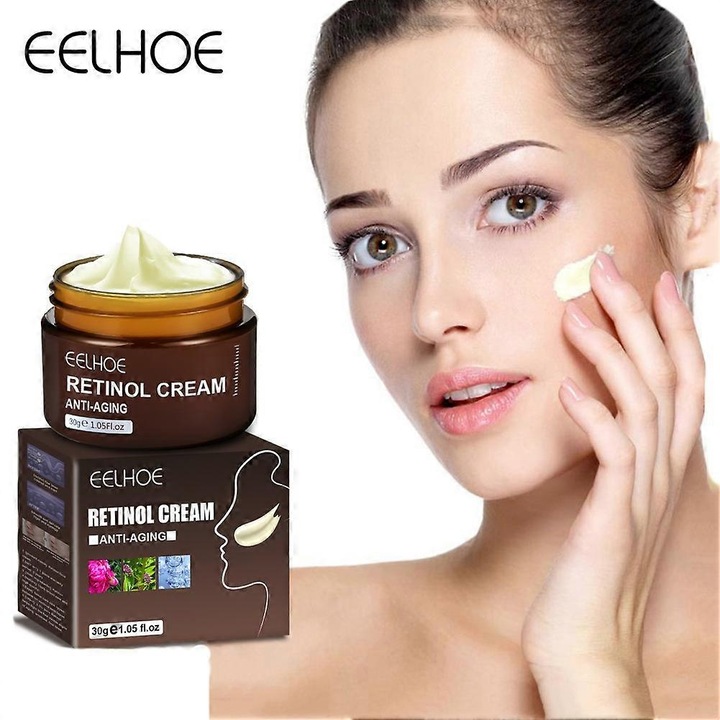 Retinol arckrém, 1 db, 2,5% tiszta retinol, javítja a bőr rugalmasságát, 50 ml