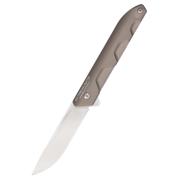 Cutit pliabil Extrema Ratio, Ferrum E, aluminiu anodizat, 18.6cm