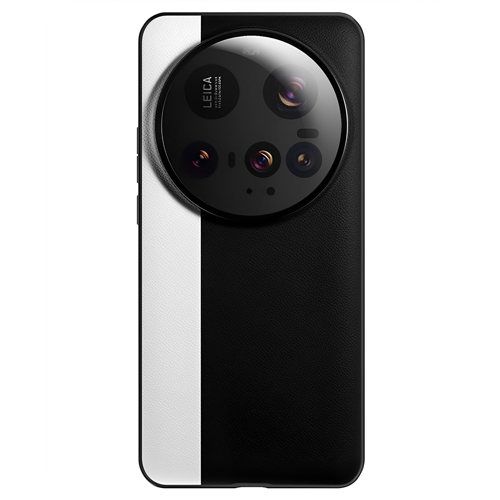 Husa protectie telefon, TREXORA, Poliuretan/Policarbonat, Pentru Xiaomi 15 Ultra, Negru/Alb