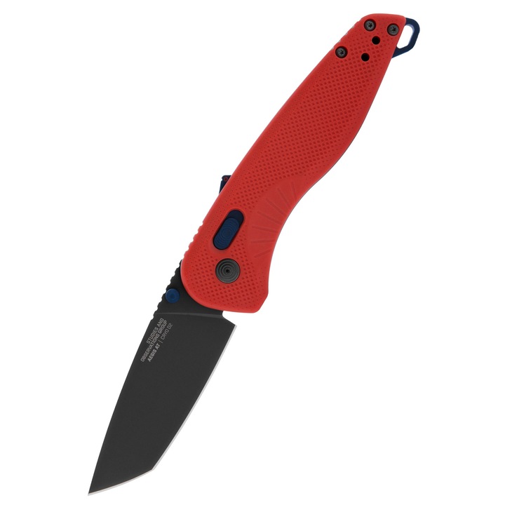 Briceag Folder Aegis AT, SOG, tanto, rosu indigo, 20.7x8cm