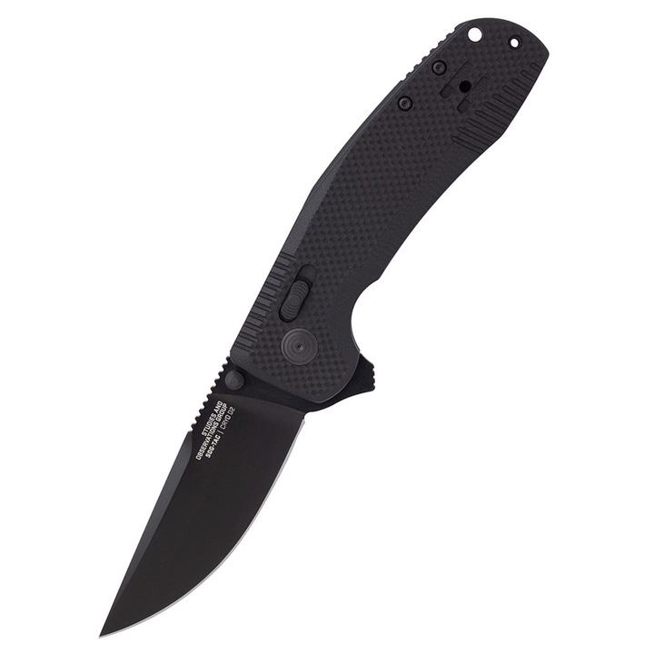 Briceag Folder SOG-TAC XR, cutit, G10, D2, 20.3x8.6cm, negru, Emporium