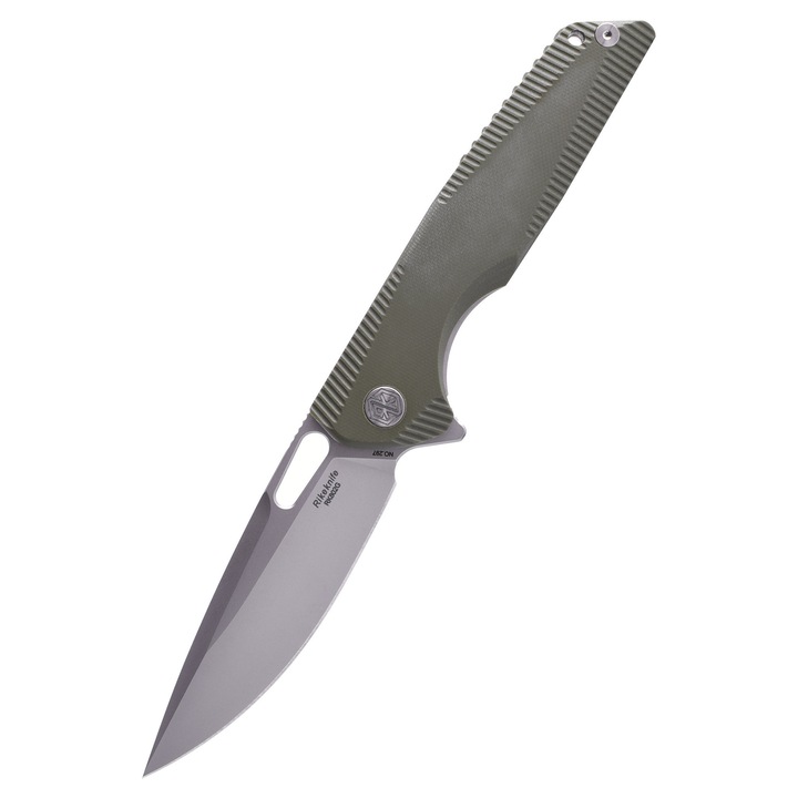 Cutit Folder Emporium RK802G, G-10 OD green, lama 9,5cm, greutate 130g