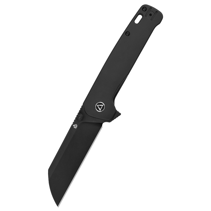 Cutit pliabil QSP Penguin Plus, lama neagra, maner din titan, 20cm