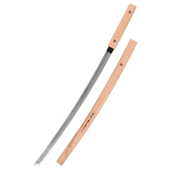 Katana Shirasaya Marto, din lemn, 98cm lungime, 70cm lama, 1.4kg