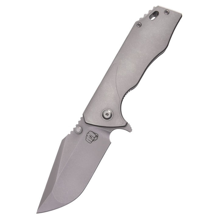 Emporium J-Cape V4 Kés, titán, CPM20CV penge, 20.3cm, szürke