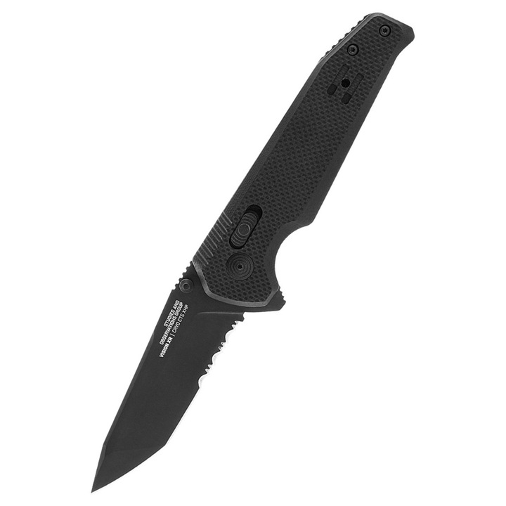 Cutit pliabil SOG Vision XR, lama CTS-XHP, maner G-10, negru, 20.4cm, Emporium