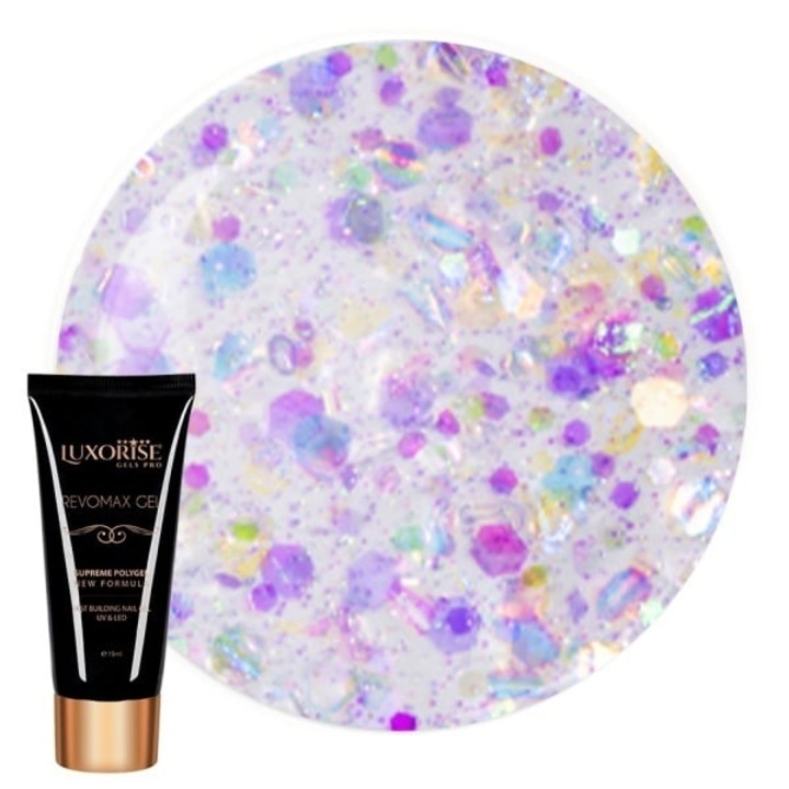 Polygel REVOMAX GEL LUXORISE Cosmic Dust, 15ml