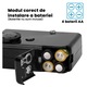 Mini Masina De Cusut Portabila, Portabila, USB, manuala, practica, cu accesorii, Compatibila Multe Tipuri de Materiale Textile, Ideala Pentru Haine, Perdele, Draperii, Negru