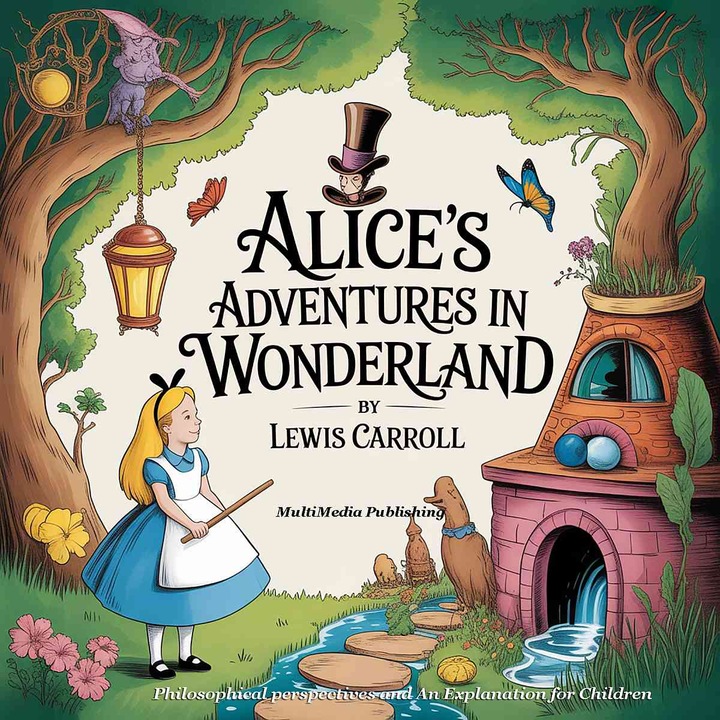 Alice’s Adventures in Wonderland (Annotated: Philosophical Perspectives and An Explanation for Children), by Lewis Carroll, Digital EPUB